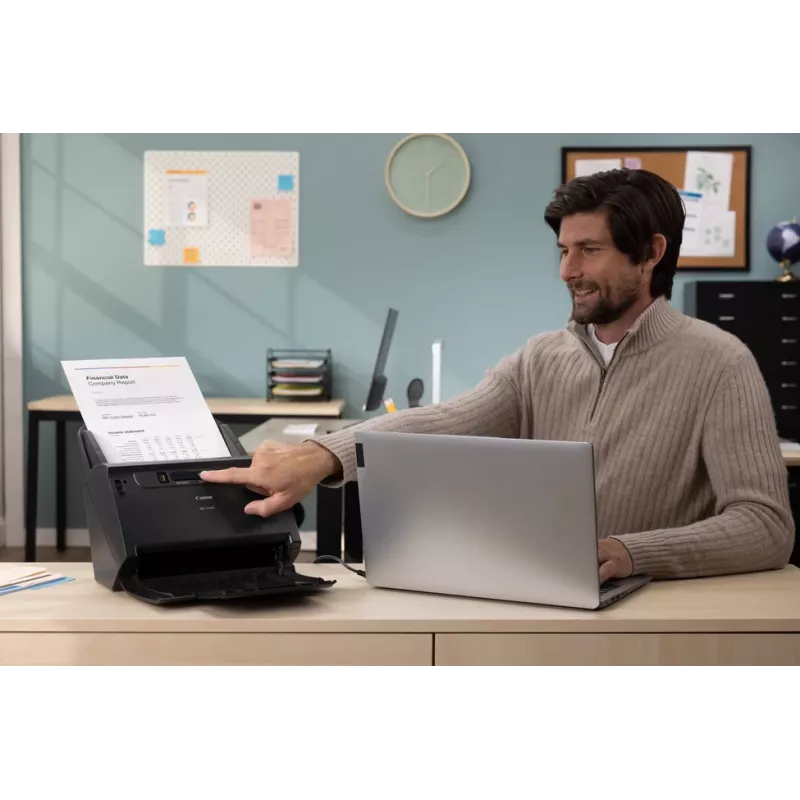 Canon imageFORMULA DR-C240 Scanner documenti desktop duplex, 216 x 3000 mm, 600 x 600 DPI, 24 bit, 24 bit, 45 ppm, 30 ppm