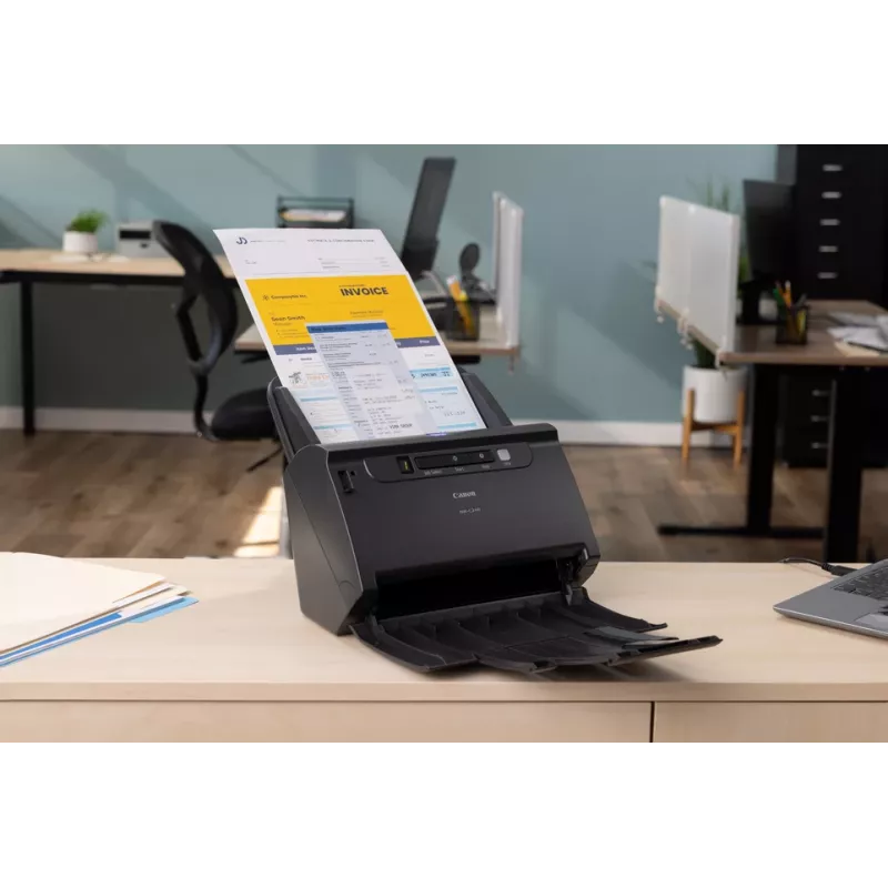 Canon imageFORMULA DR-C240 Scanner documenti desktop duplex, 216 x 3000 mm, 600 x 600 DPI, 24 bit, 24 bit, 45 ppm, 30 ppm