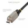 StarTech.com cavo USB-C con blocco a vite 1 m 10 Gbit/s – cavo USB 3.1/3.2 Gen 2 Type-C – ricarica Power Delivery 100 W (5 A), modalità DP-Alt – blocco a vite singolo, cavo USB-C per ricarica/sincronizzazione
