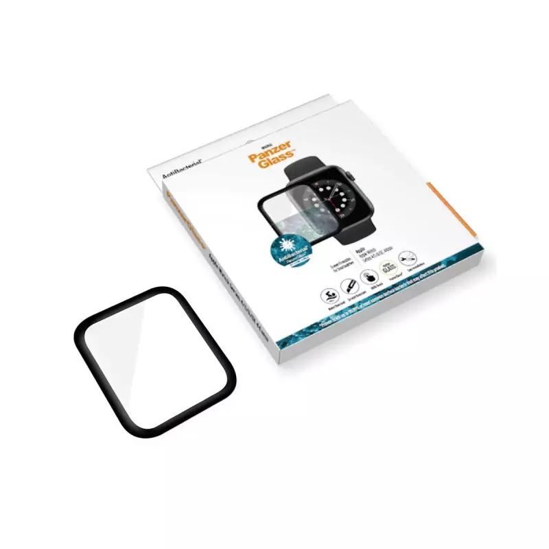 PanzerGlass ® Apple Watch Series 4 | 5 | 6 | SE 44mm | vetro protettivo per display