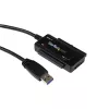 Cavo SATA-USB StarTech.com - USB 3.1 (10 Gbit/s) - UASP, nero, attività, funzionamento, CE, FCC, ASMedia - ASM1351, 12 V, 0 - 60 °C