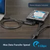 Cavo SATA-USB StarTech.com - USB 3.1 (10 Gbit/s) - UASP, nero, attività, funzionamento, CE, FCC, ASMedia - ASM1351, 12 V, 0 - 60 °C