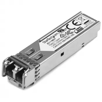 Modulo ricetrasmettitore SFP compatibile HP JD119B StarTech.com - 1000BASE-LX~Modulo SFP compatibile HPE JD119B - 1000BASE-LX - ricetrasmettitore fibra ottica monomodale 1GbE - 1GE Gigabit Ethernet SFP - LC 10km - 1310nm - DDM HPE 5900, 12500, 5500
