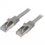 Cavo patch Cat6 StarTech.com - schermato (SFTP) - 3 m, grigio, 3 m, Cat6, SF/UTP (S-FTP), RJ-45, RJ-45, grigio