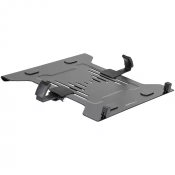 Vassoio per laptop VESA StarTech.com - vassoio per laptop regolabile per bracci monitor, fissa notebook (4,5 kg / 9,9 lb) - fori di montaggio VESA 75x75 & 100x100 - ventilato - per supporti/stand da tavolo per monitor