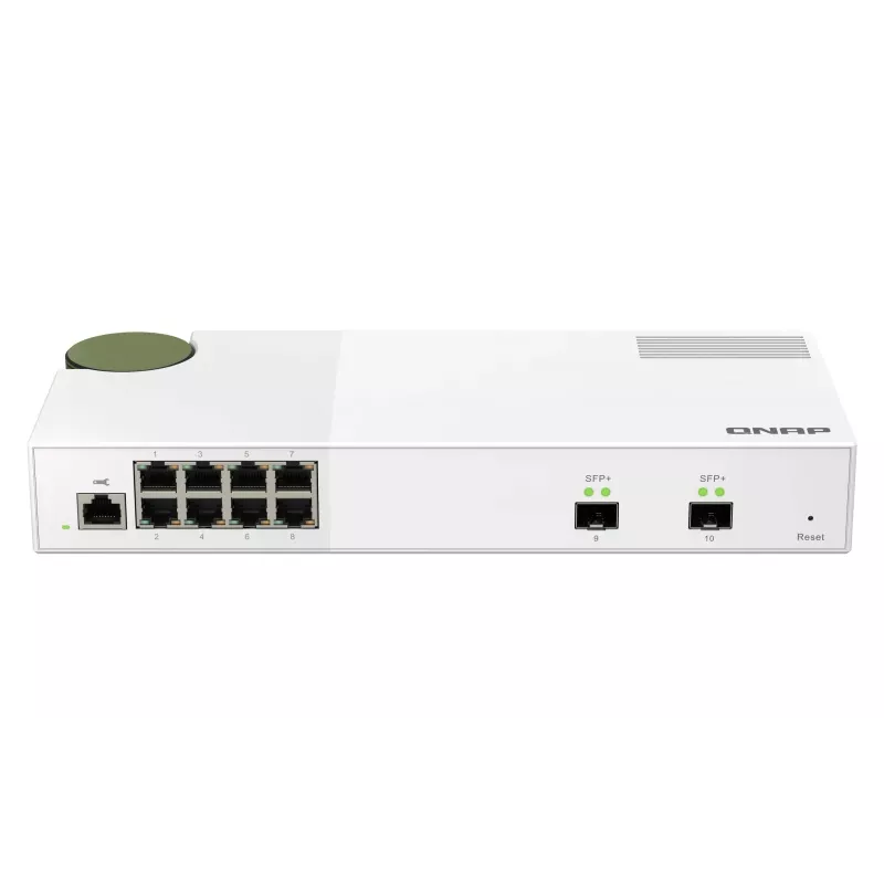 Switch di rete QNAP QSW-M2108-2S Managed L2 2.5G Ethernet (100/1000/2500) grigio