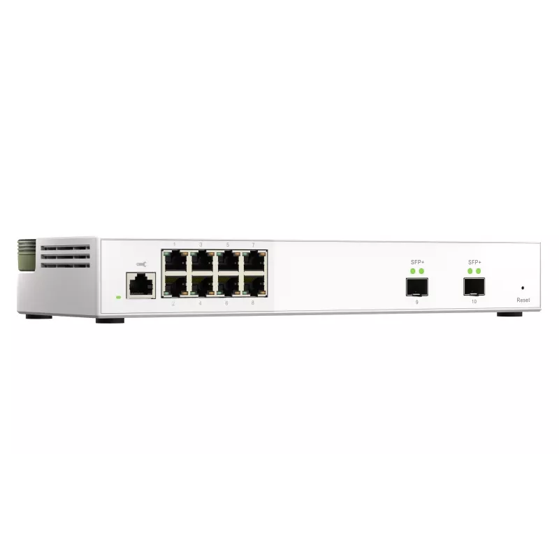 Switch di rete QNAP QSW-M2108-2S Managed L2 2.5G Ethernet (100/1000/2500) grigio