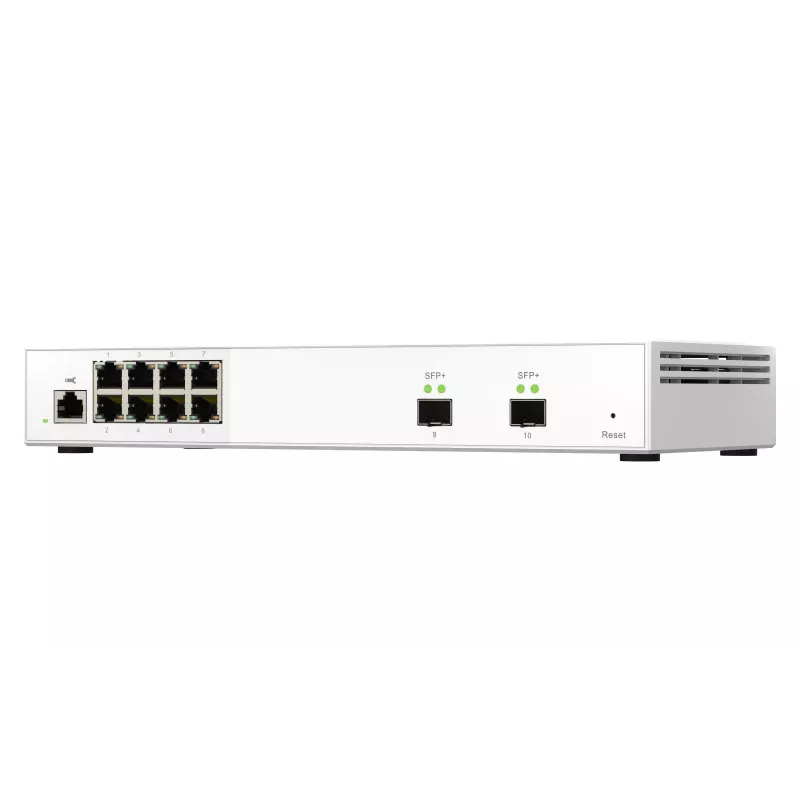 Switch di rete QNAP QSW-M2108-2S Managed L2 2.5G Ethernet (100/1000/2500) grigio