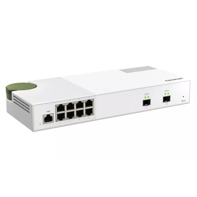 Switch di rete QNAP QSW-M2108-2S Managed L2 2.5G Ethernet (100/1000/2500) grigio