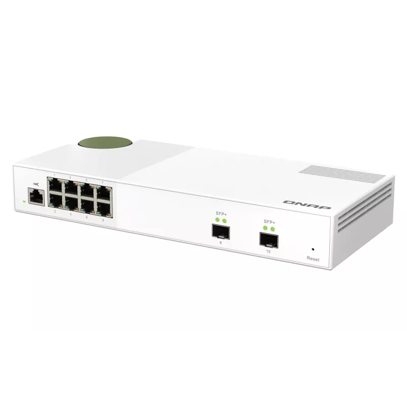 Switch di rete QNAP QSW-M2108-2S Managed L2 2.5G Ethernet (100/1000/2500) grigio