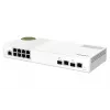 Switch di rete QNAP QSW-M2108-2C Managed L2 2.5G Ethernet (100/1000/2500) grigio, bianco