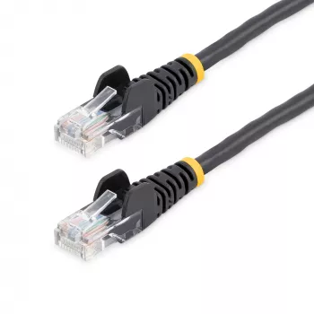 StarTech.com cavo patch Cat5e con connettori RJ45 senza linguetta – 5 m, nero