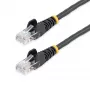 StarTech.com cavo patch Cat5e con connettori RJ45 senza linguetta – 5 m, nero