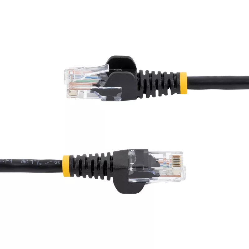 StarTech.com cavo patch Cat5e con connettori RJ45 senza linguetta – 5 m, nero