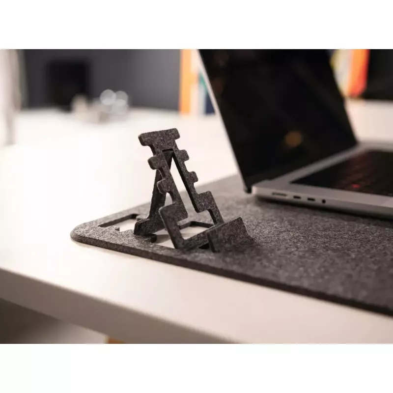 Sottomano Durable 708158 in feltro PET antracite 700x330x4 mm