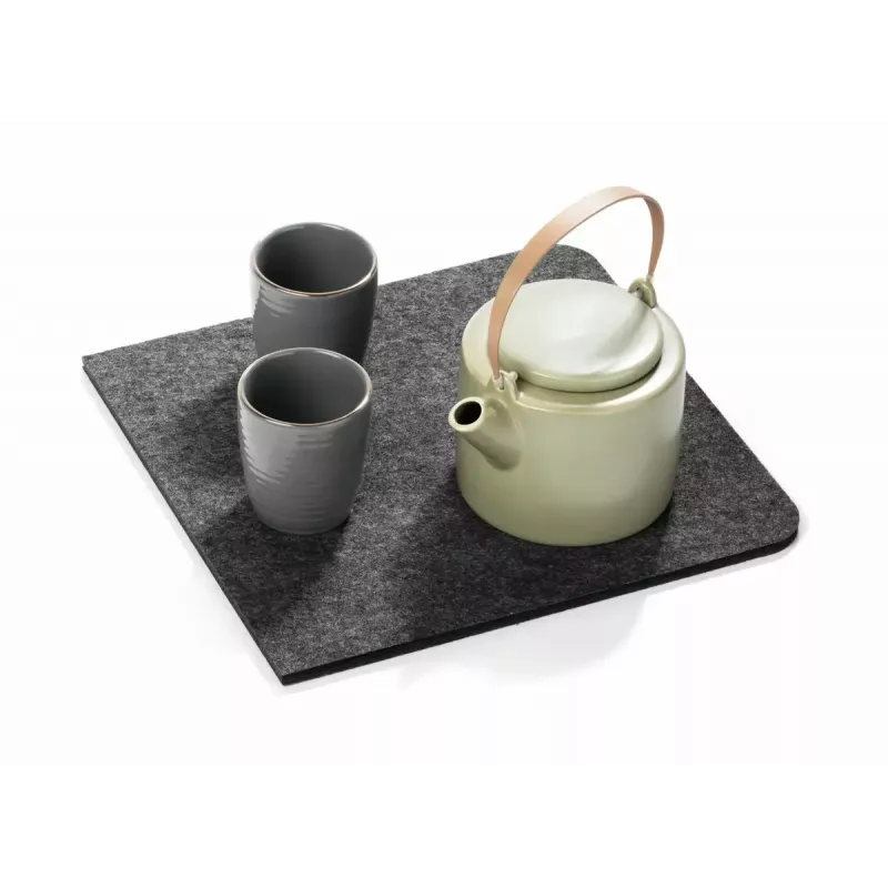 Sottomano Durable 708158 in feltro PET antracite 700x330x4 mm