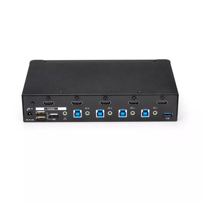 Switch KVM HDMI a 4 porte StarTech.com - USB 3.0 - 1080p, 1920 x 1080 pixel, montaggio a rack, nero