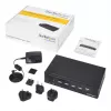 Switch KVM HDMI a 4 porte StarTech.com - USB 3.0 - 1080p, 1920 x 1080 pixel, montaggio a rack, nero