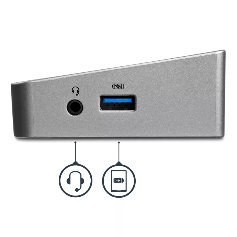 StarTech.com docking station USB 3.0 per tre monitor - 1x HDMI - 2x DisplayPort