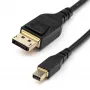 StarTech.com cavo Mini DisplayPort a DisplayPort 1.4 certificato VESA 3ft (1m) – 8K 60Hz HBR3 HDR – cavo Super UHD mDP a DP 1.4 – sottile (34 AWG) Ultra HD 4K 120Hz – cavo monitor/video