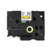 Brother TZE-SL661 nastro etichettatrice nero su giallo