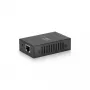 LevelOne POR-0101 ripetitore PoE+, 2x Fast Ethernet, 10Base-T/100Base-TX, fino a 100 m, grigio