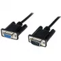 StarTech.com cavo seriale null modem DB9 RS232 nero 2m F/M, nero, 2 m, DB-9, DB-9, maschio, femmina