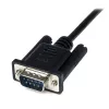 StarTech.com cavo seriale null modem DB9 RS232 nero 2m F/M, nero, 2 m, DB-9, DB-9, maschio, femmina