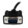 StarTech.com cavo seriale null modem DB9 RS232 nero 2m F/M, nero, 2 m, DB-9, DB-9, maschio, femmina