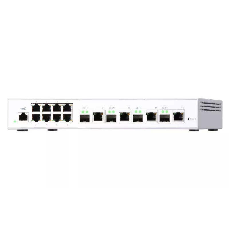QNAP QSW-M408-4C switch di rete managed L2 Gigabit Ethernet (10/100/1000) bianco