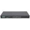 Switch unmanaged Intellinet 16 porte Gigabit Ethernet PoE+ 370W