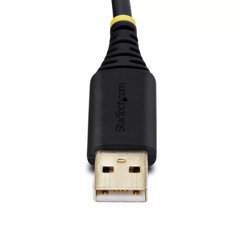 StarTech.com cavo adattatore USB a seriale 3ft (1m), mantenimento COM, viti/dadi sostituibili, USB-A a DB9 RS232, IC FTDI, protezione ESD, Windows/macOS/Linux