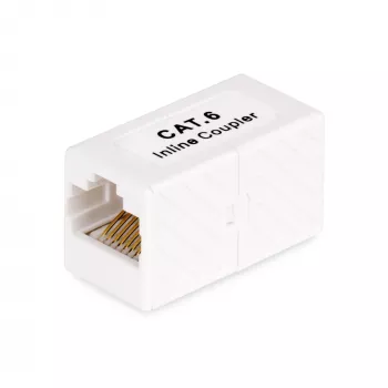StarTech.com connettore RJ45, connettore inline Cat6, femmina-femmina (F/F) connettore T568, prolunga cavo Ethernet non schermato
