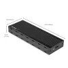 StarTech.com M2E1BMU31C box esterno USB-C 10 Gbps per SSD M.2 NVMe, PCIe, USB 3.1 Gen 2, 1 GB/s, compatibile con Thunderbolt 3, alluminio, nero