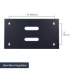 StarTech.com WALLMOUNT6 staffa a muro 6U per patch panel, 19 pollici, profondità 35,5 cm, acciaio, nero