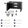 StarTech.com WALLMOUNT6 staffa a muro 6U per patch panel, 19 pollici, profondità 35,5 cm, acciaio, nero