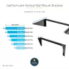 Supporto verticale a parete StarTech.com 3U 19
