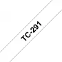 Nastro per etichettatrice Brother 9mm, nero su bianco, TC, Giappone, 5 anno/i, Brother, PT8E, PT500, PT2000, PT3000, PT5000