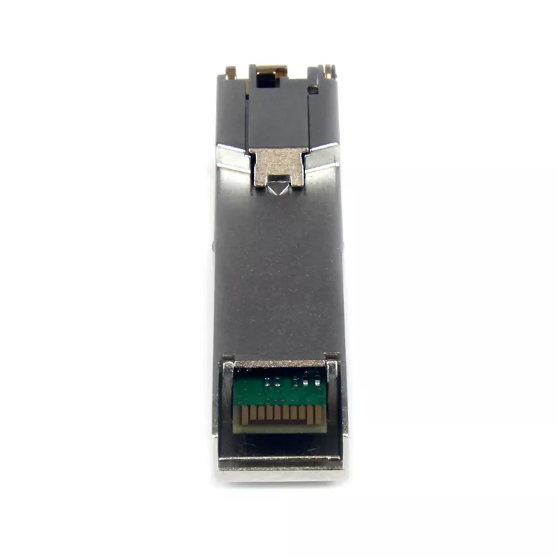Modulo ricetrasmettitore SFP StarTech.com compatibile Cisco SFP-GE-T – 10/100/1000BASE-TX~Modulo SFP compatibile Cisco SFP-GE-T – 1000BASE-T – SFP a RJ45 Cat6/Cat5e – 10/100/1000 Mbit/s – RJ-45 100 m – Cisco IE3400, IE3300, IE3200