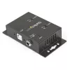 Hub adattatore USB a seriale industriale a 2 porte montabile a parete StarTech.com con clip per guida DIN