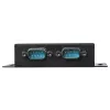 Hub adattatore USB a seriale industriale a 2 porte montabile a parete StarTech.com con clip per guida DIN