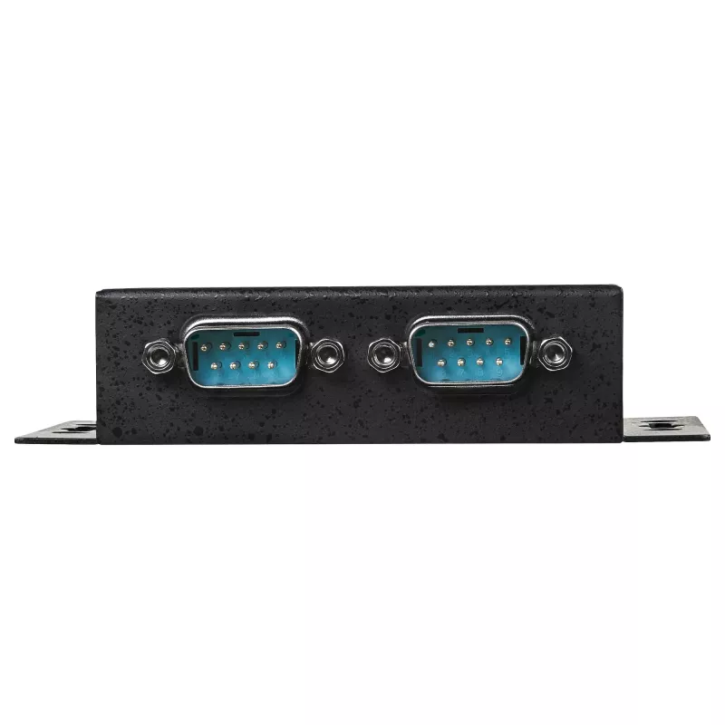 Hub adattatore USB a seriale industriale a 2 porte montabile a parete StarTech.com con clip per guida DIN