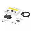 Hub adattatore USB a seriale industriale a 2 porte montabile a parete StarTech.com con clip per guida DIN
