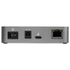 StarTech.com HB31C2A1CGS hub USB-C a 3 porte con Gigabit Ethernet, USB 3.1 Gen 2 10 Gbps, 2x USB-A + 1x USB-C, cavo host da 1 m, con alimentatore