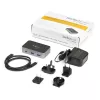 StarTech.com HB31C2A1CGS hub USB-C a 3 porte con Gigabit Ethernet, USB 3.1 Gen 2 10 Gbps, 2x USB-A + 1x USB-C, cavo host da 1 m, con alimentatore