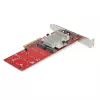 Scheda adattatore StarTech.com Dual M.2 PCIe SSD – x8 / x16 Dual NVMe o AHCI M.2 SSD su PCI Express 3.0 – Compatibile M.2 NGFF PCIe (M-Key) – Supporta 2242, 2260, 2280 – JBOD – Mac & PC