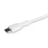 StarTech.com Cavo USB-C a Lightning bianco durevole da 1 m – cavo di ricarica/sincronizzazione USB Type-C a Lightning in fibra aramidica robusto – certificato Apple MFi iPad/iPhone 12