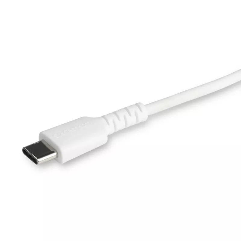 StarTech.com Cavo USB-C a Lightning bianco durevole da 1 m – cavo di ricarica/sincronizzazione USB Type-C a Lightning in fibra aramidica robusto – certificato Apple MFi iPad/iPhone 12