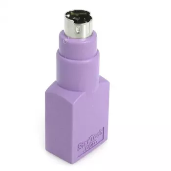 StarTech.com Adattatore sostitutivo da tastiera USB a PS/2 – F/M, PS/2, USB A, viola