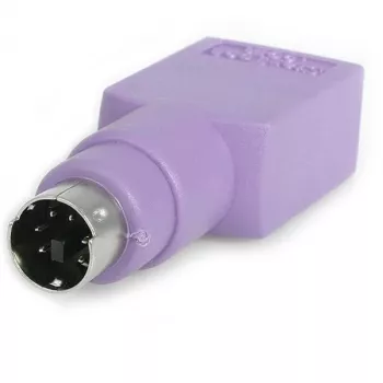 StarTech.com Adattatore sostitutivo da tastiera USB a PS/2 – F/M, PS/2, USB A, viola